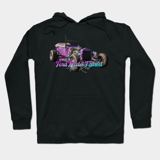 1923 Ford Model T Street Hot Rod Hoodie by Gestalt Imagery